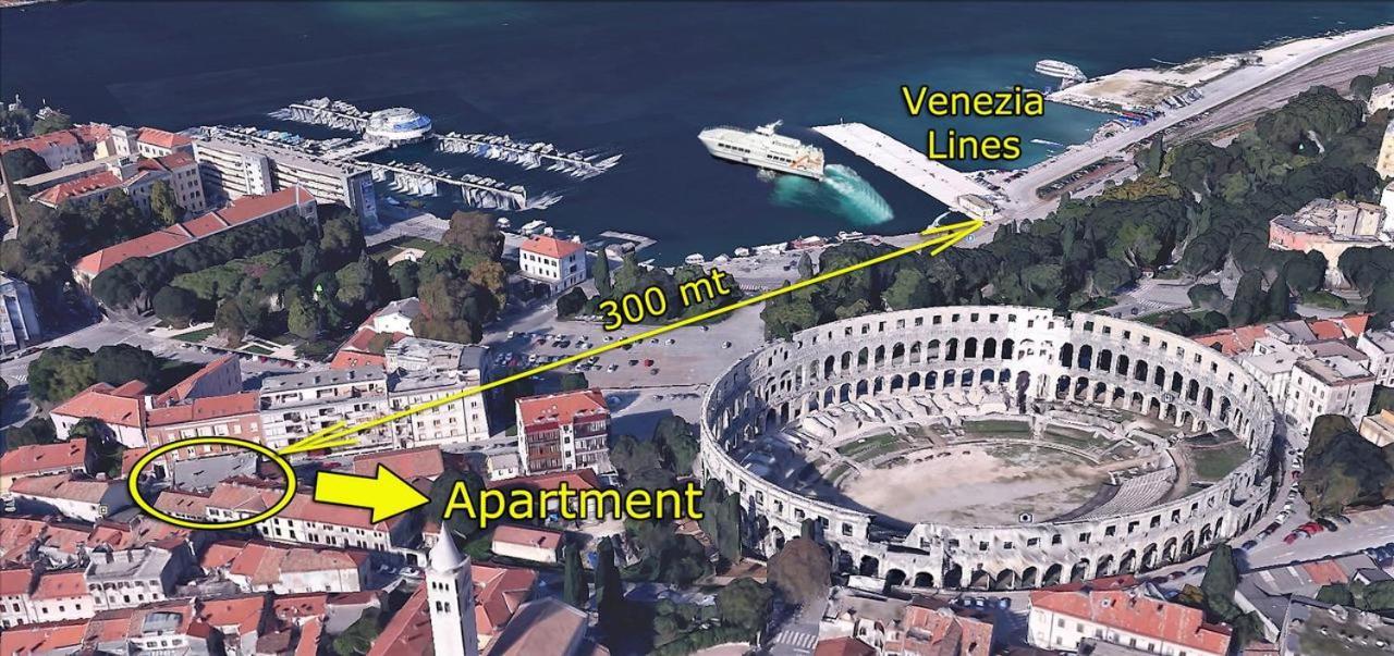 Apartament Colosseum View Pula Luaran gambar